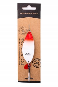 Polsping błystka rozmiar 2 Wahadłówka ALGA 21 g RED HEAD