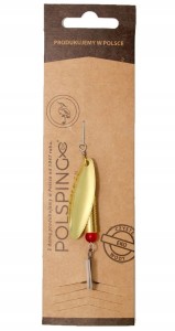 Polsping obrotówka rozmiar 3 ŁYSKA 13 g MOSIĄDZ