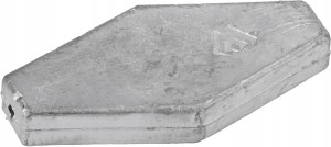 Mikado ciężarek 100 g ROMB przelotowy Płaski Feeder Grunt