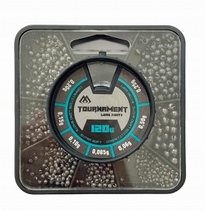 Mikado Ciężarki TOURNAMENT 120 g Ołów Śrut Wyczynowy Grobne Śruciny
