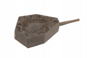 Mikado ciężarek Karpiowy IN LINE GRIPPER 85 g 3oz przelotowy z Kolcami do Wywózki