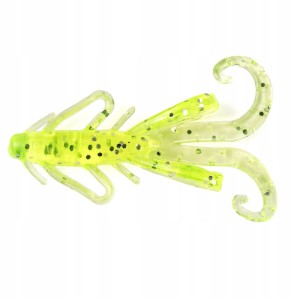 Lucky John Hogy Hog 0,8'' 2cm LIME CHARTREUSE Robak Rak na Białoryb