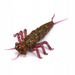 Lucky John NAYADA 2'' 5 cm PURPLE PLUM Nimfa Larwa Ważki
