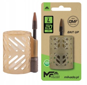 Mikado koszyk QMF BAIT UP FEEDER 20 g Rozm L do Wstępnego Nęcenia Szklanka
