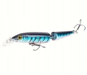 FL wobler Łamany tonący 11 cm 9,2g z Grzechotką na Spinning