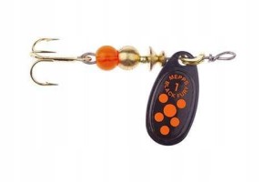 Mepps obrotówka nr 1 BLACK Fury 3,5 g czarna