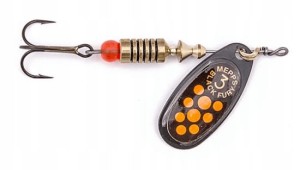 Mepps obrotówka nr 3 BLACK Fury 6,5 g czarna