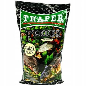 Traper zanęta Sekret FEEDER czarny 1 kg