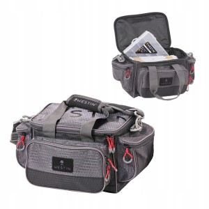 Westin torba Spinningowa W4 Lure Loader S Titanium Black 4 Pudełka