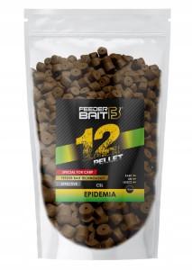 Feeder Bait pellet 12 mm EPIDEMIA CSL 800g method zanętowy haczykowy