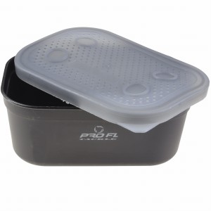 FL pudełko BAIT BOX pojemnik z przykrywką na robaki przynęty pellet kukurydzę