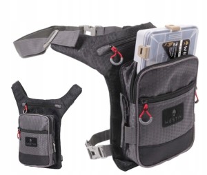 Westin torba leg bag medium titanium black pas spinningowy