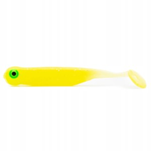 Great Fish ripper GF1 YELLOW 49 mm 1 g NO SCENT soft bait 10