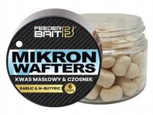 Feeder Bait MIKRON wafters 6 mm KWAS MASŁOWY & CZOSNEK method