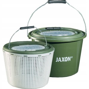 Jaxon wiadro sadzyk na żywca 11 l z wkładem pojemnik kosz do transportu