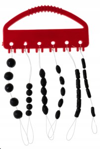 Jaxon zestaw stopery wędkarskie gumowe baryłki podłużne różne rozmiary 30