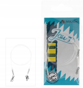 Mikado przypon fluorocarbonowy JAWS 45cm/8kg - op.2szt.