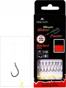 Mikado żyłka przypony method feeder chinu 12 P/S