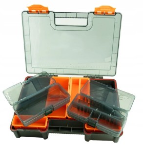 FL pudełko wędkarskie organizer feeder method box pro koszyki akcesoria