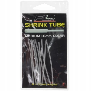 FL rurki termokurczliwe shrink tube clear 1,6 mm pozycjonery przyponów 8