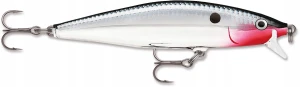 Rapala wobler flat rap FLR10 10cm 12g CH chrome