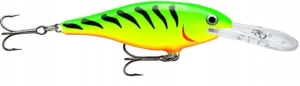 Rapala wobler SHAD RAP 7cm 8g FT firetiger trolling