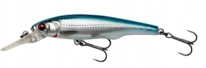 Savage Gear gravity twitch MR 83 mm 10 g BLUE CHROME suspending