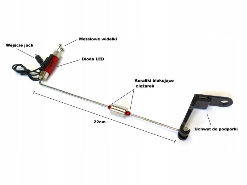 Sygnalizator brań swinger dioda LED mix kolor