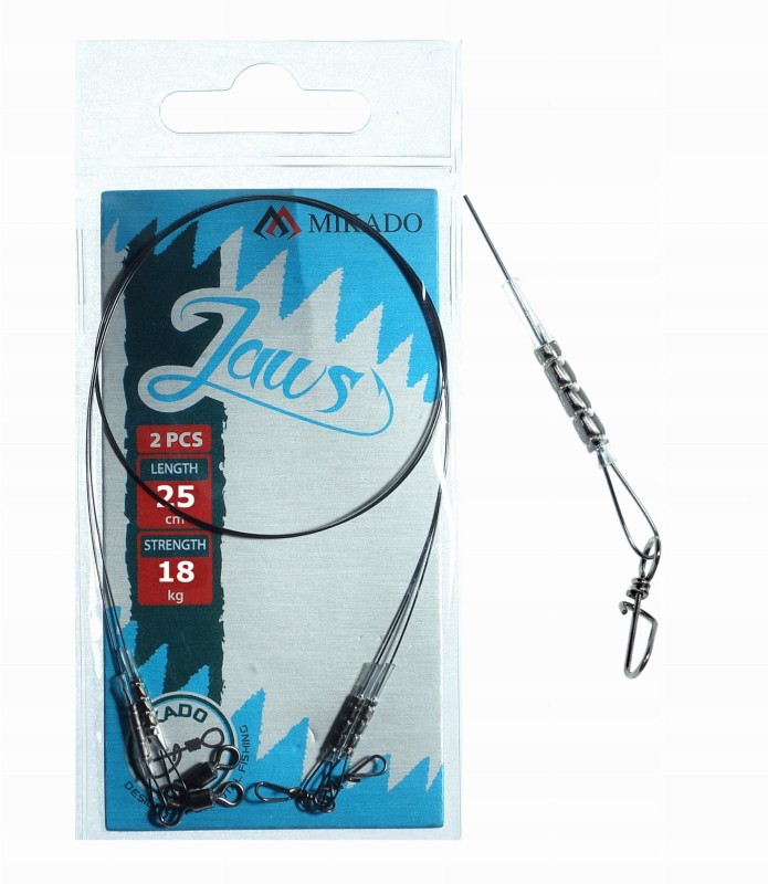 Mikado JAWS przypony tytanowe 25 cm 18 kg