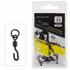 Mikado krętliki RING Swivel rozmiar 11 do Ronnie Rig