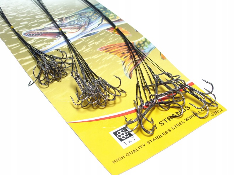 FL przypony stalowe 12 kg 15/20/25 cm z kotwicą