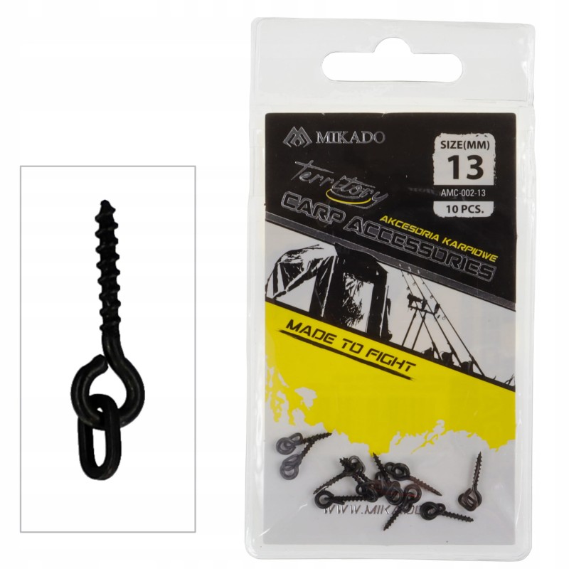 Mikado wkręty 13 mm z kółkiem do kulek