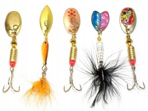 Obrotówki 5 g rozmiar 2 + pudełko