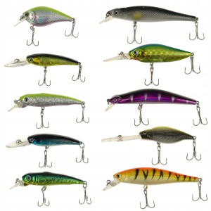 Zestaw 10 woblerów FL