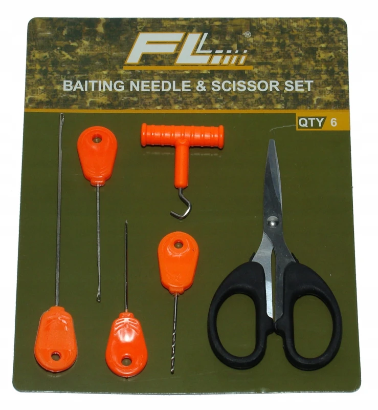 FL zestaw igły szydła do kulek + nożyczki
