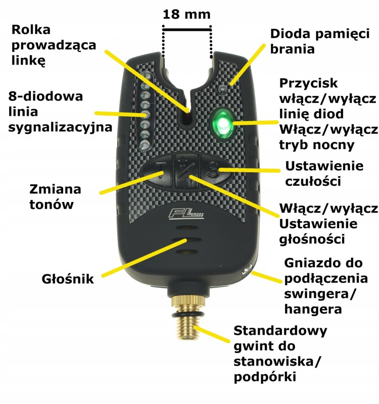 FL sygnalizator brań JY-37 mix kolor