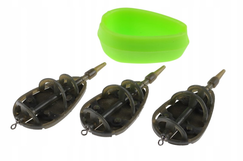 FL zestaw podajników 15 / 20 / 25 g + foremka Method Feeder