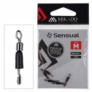 Mikado szybkozłączka z krętlikiem rozmiar M do przyponów