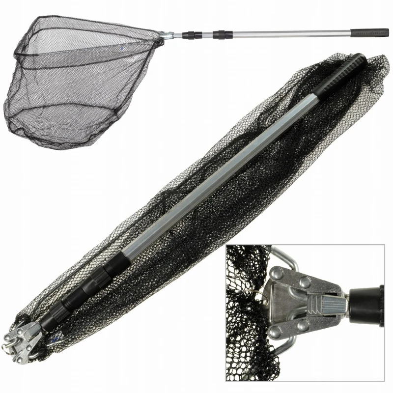 FL podbierak wędkarski 190 cm aluminiowa sztyca