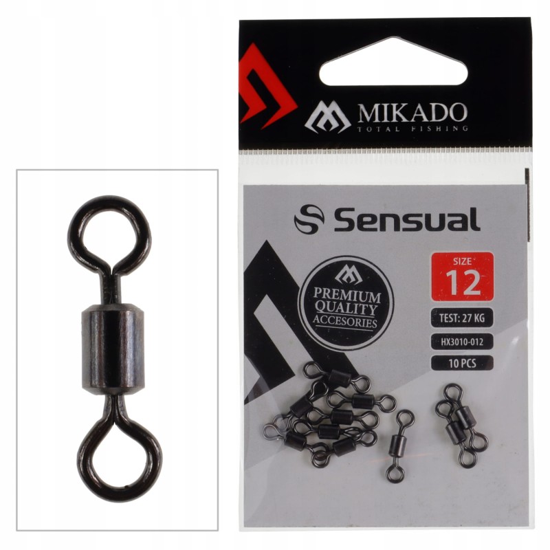 Mikado krętliki rolkowe rozmiar 12