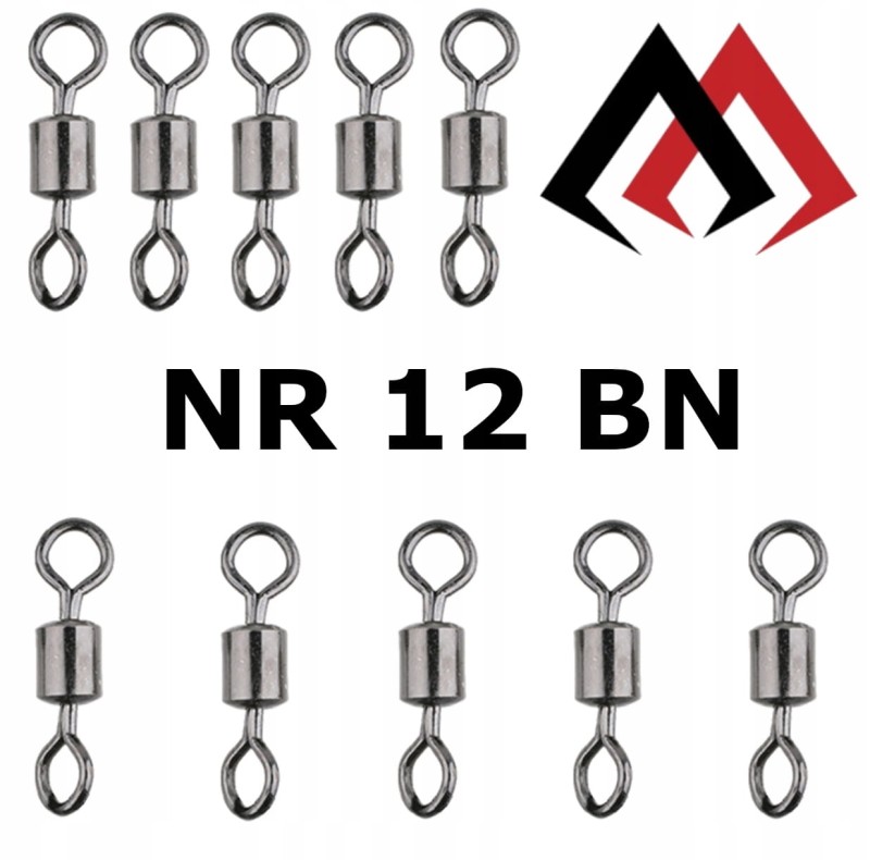 Mikado krętliki rolkowe rozmiar 12