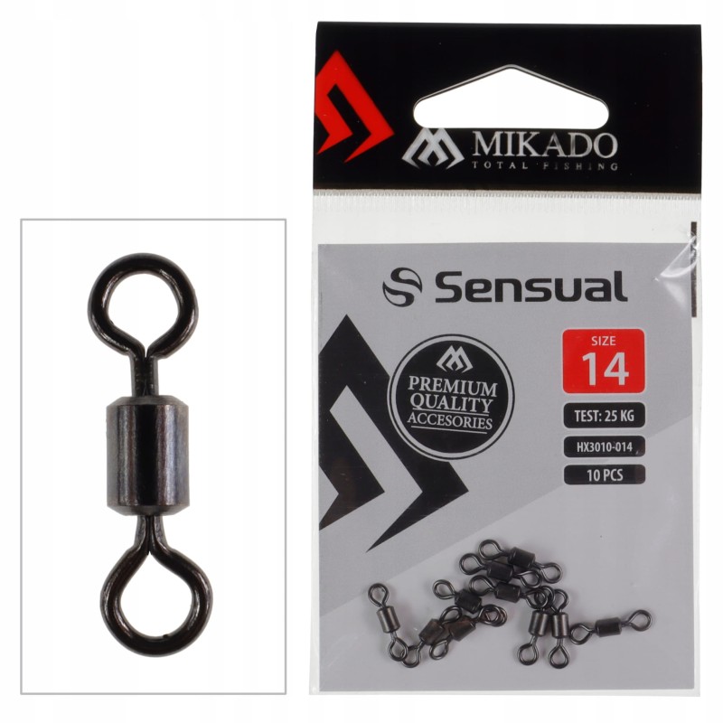 Mikado krętliki rolkowe rozmiar 14