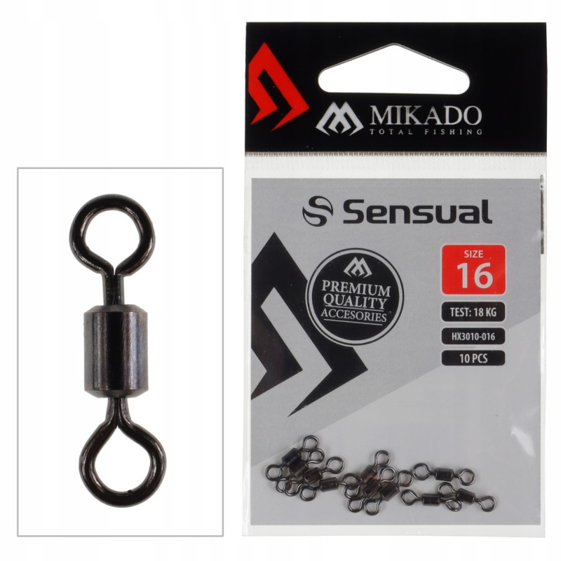 Mikado krętliki rolkowe rozmiar 16