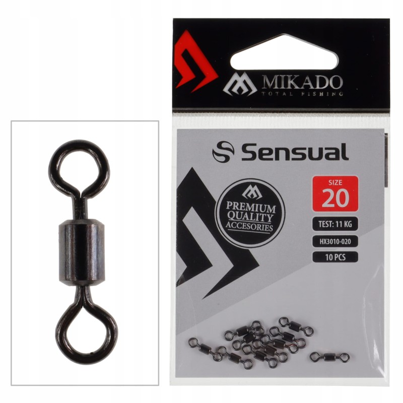 Mikado krętliki rolkowe rozmiar 20