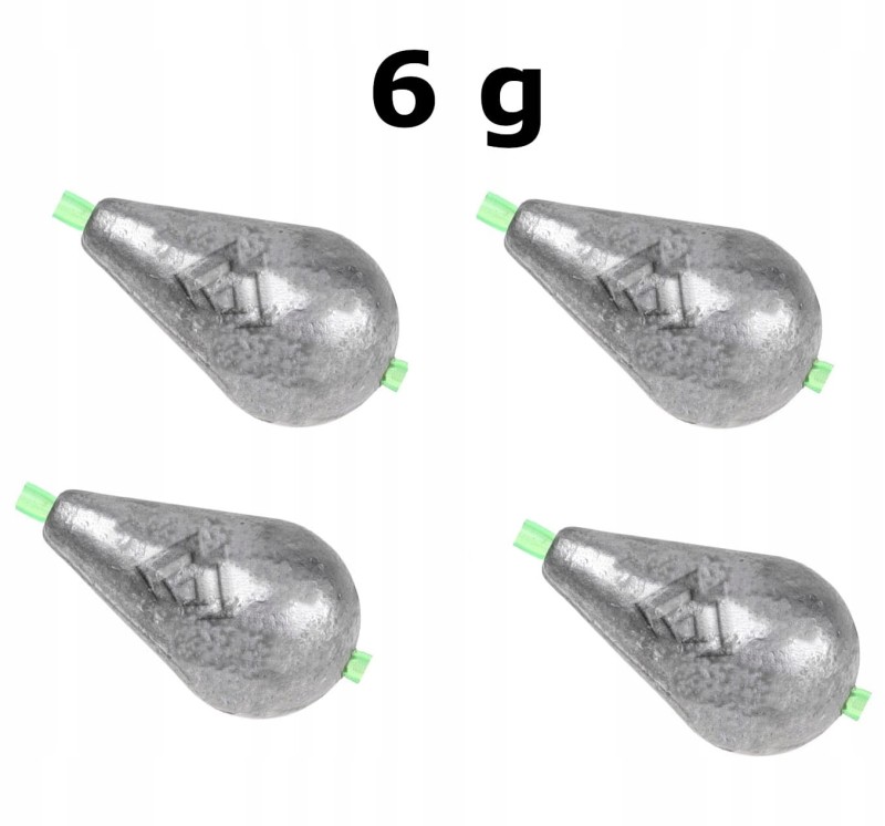 Mikado ciężarki łezki z igielitem 6 g