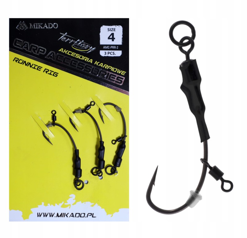 Mikado haki uzbrojone rozmiar 4 do Ronnie Rig