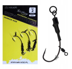 Mikado haki uzbrojone rozmiar 2 do Ronnie Rig