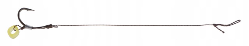 Mikado haczyki 8 Maruseigo z przyponem do Method Feeder gumka plecionka