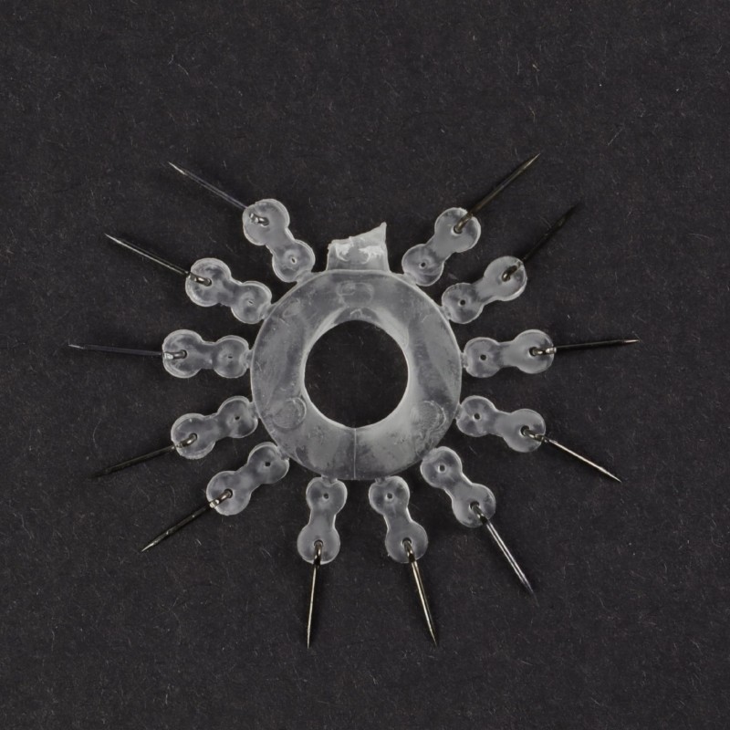 FL igły 7 mm z silikonowym włosem