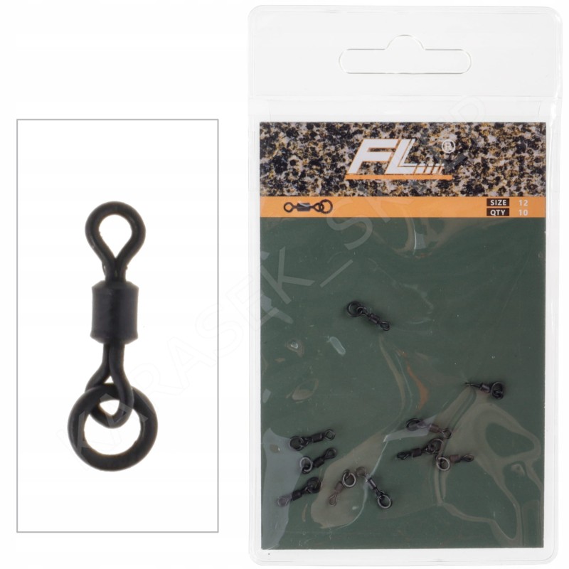 FL krętliki rolkowe z mikro kółkiem rozmiar 12